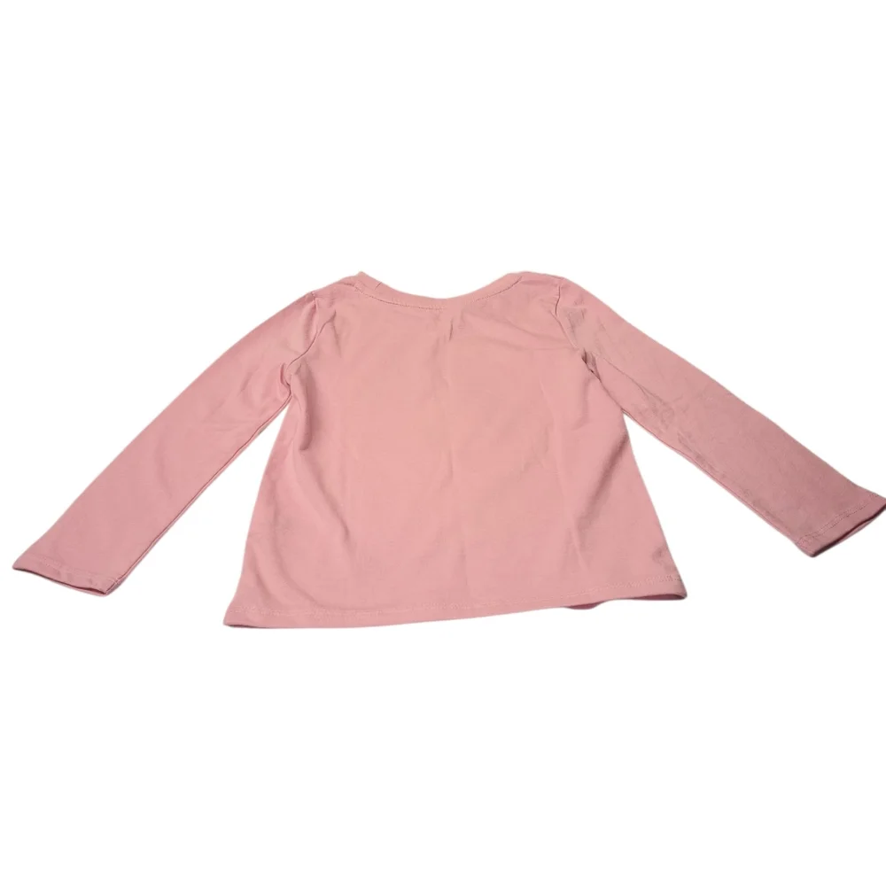 Cat & Jack Pink Long Sleeve Tee with Unicorn Design